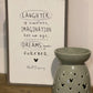 Grey Magical Candle Burner